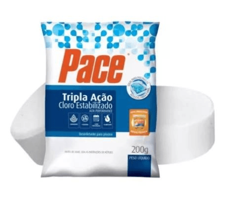 Pastilha de Cloro Tripla Ação 200g