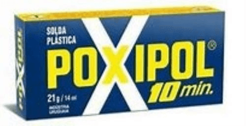 Adesivo Epóxi Poxipol Cinza 21g
