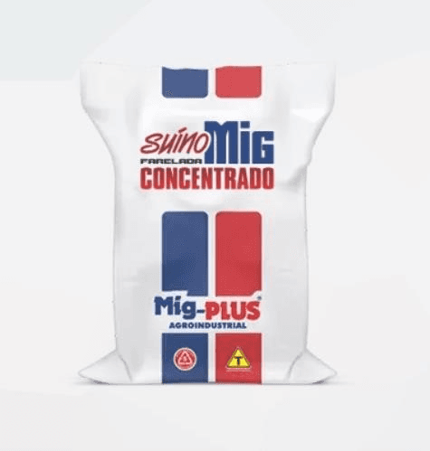 Ração Concentrada Farelada para Suínos Suinomig 20kg