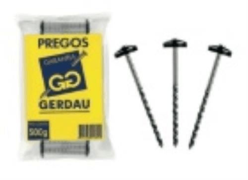 Prego Telheiro Galvanizado 18x27 - 500g