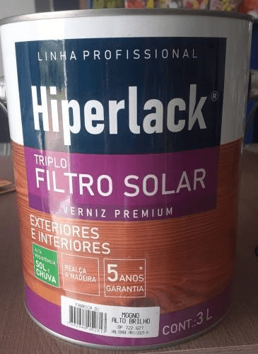 Verniz Premium Sol e Chuva Mogno 3,0L