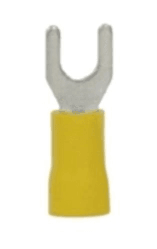 Terminal Pré-Isolado Forquilha Amarelo 4,0-6,0mm