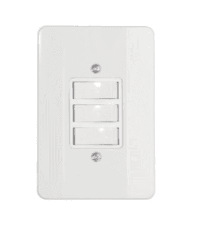 Linha Millenium Interruptor 3 Teclas Simples 21006