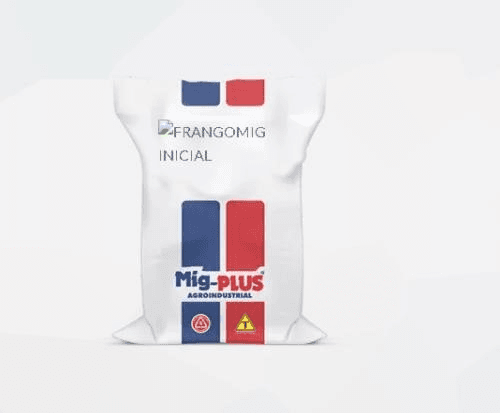 Ração para Aves Frangomig Inicial 5kg