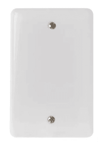 Placa Cega 4x2 Radial Branca
