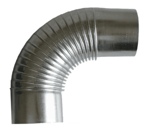 Cano Curvo de Fogão Galvanizado N. 10