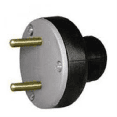 Plugue Pino de Nylon Monofásico 30A