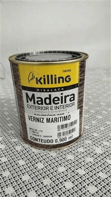 Verniz Marítimo Brilhante Natural Kisalack 900ml