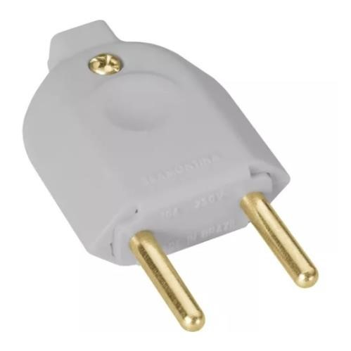Pino Plugue Macho 2 Pinos 10A