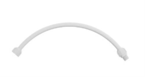 Engate Flexível Trançado Branco 60cm