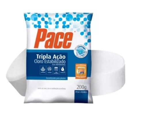 Pastilha de Cloro Tripla Ação 200g