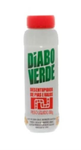 Desentupidor Granulado Diabo Verde 300g