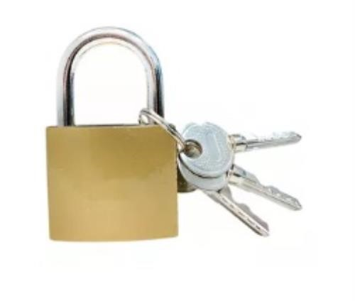 Cadeado de Latão Maciço 30mm