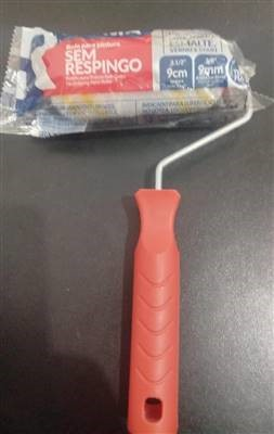Rolo de Lã para Pintura de 9cm com Cabo