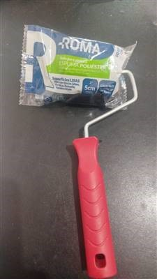 Rolo de Espuma Poliéster de 5cm com Cabo
