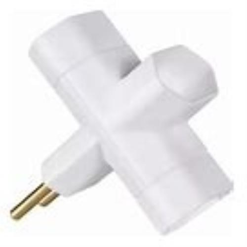 Adaptador Benjamim de 3 Saídas [2P 10A]