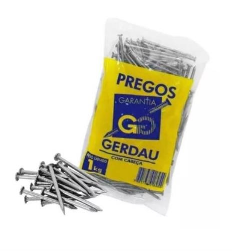 Prego com Cabeça 17x27 1kg