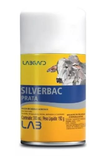 Mata Bicheira Silverbac Prata Aerosol 300ml