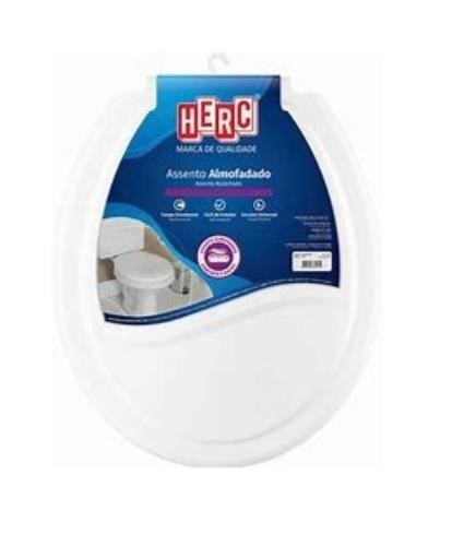 Assento Sanitário Almofadado Prime Branco