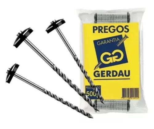 Prego para Telha de Zinco 18x36 (500g)