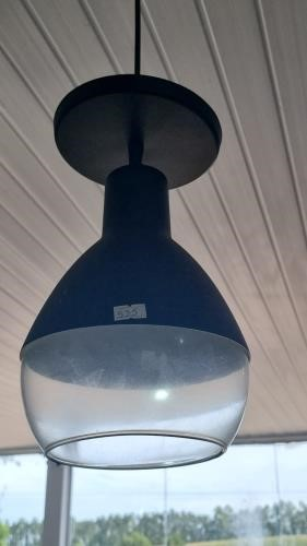 Pendente Taschibra Baloon 1x E27 Preto