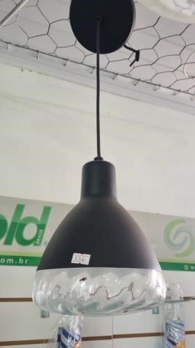 Pendente Manisa Preto