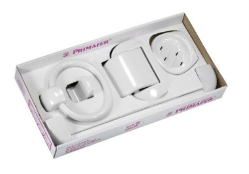 Kit de Acessórios para Banheiro 5 Peças Primafer - Ref. 10215A