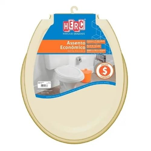 Assento Sanitário Plástico Convencional Bege BG5