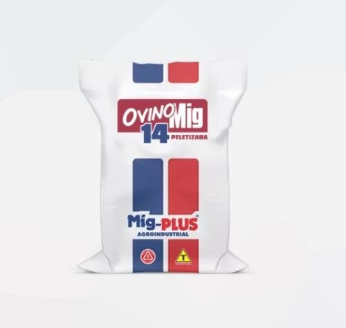Ração Peletizada para Ovinos Ovinomig 14% Proteína 20kg