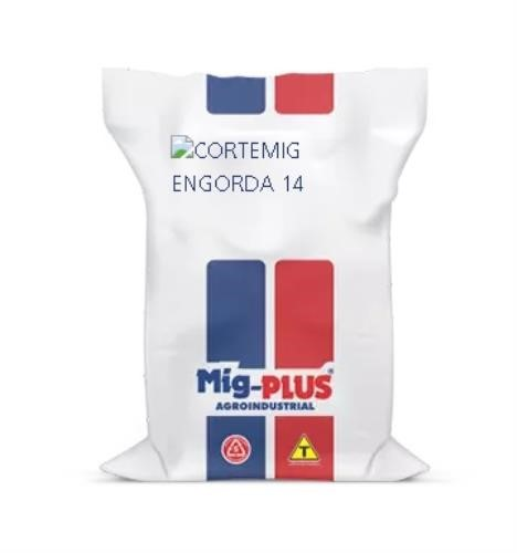 Ração Peletizada para Bovinos Cortemig Engorda 14% Proteína 20kg