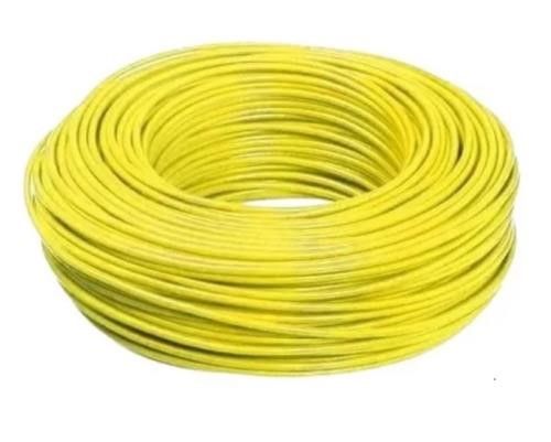 Cabo Elétrico Flexível 4 mm² Amarelo