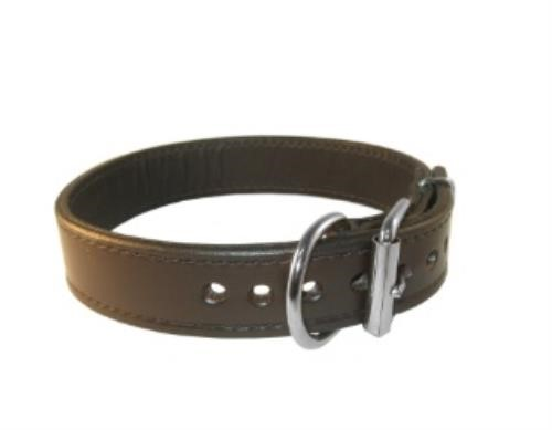 Coleira de Couro Nº 01 - 26cm