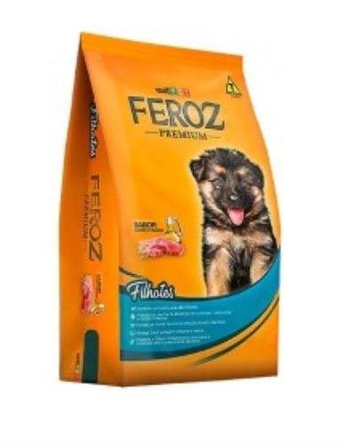 Ração Feroz Filhote 20kg Premium