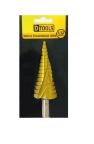 Broca Escalonada Cone DTools 4-32mm