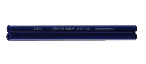 Mangueira Dupla do Vácuo 8,00x3,50mm Azul - Rolo 12,5m