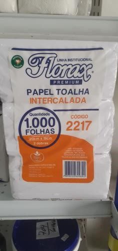 Papel Toalha Branco Ordemax (Fardo 1000 fls)