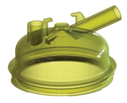 Tampa do Coletor Ordemax 550ml Adaptável Sulinox