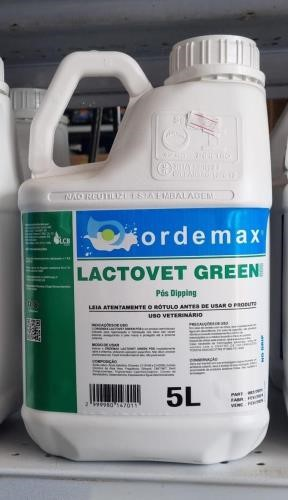 Ordemax Lactovet Green Pós - Pós-Dipping 5L