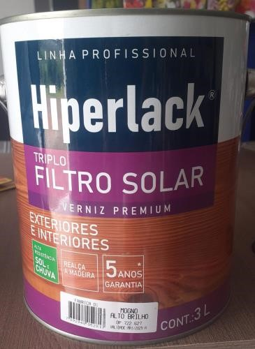 Verniz Premium Sol e Chuva Mogno 3,0L