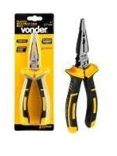 Alicate Bico Meia Cana 7" Reto Vonder