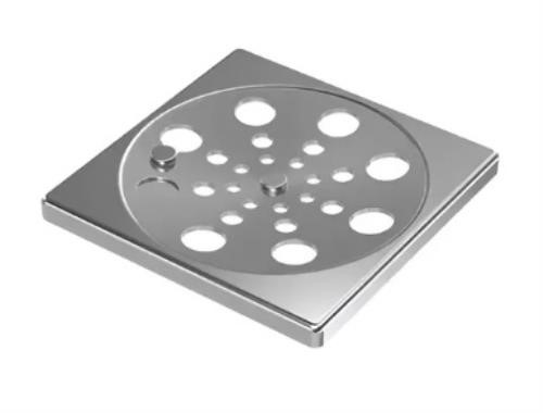 Grelha Inox Rotativa Quadrada 10x10cm