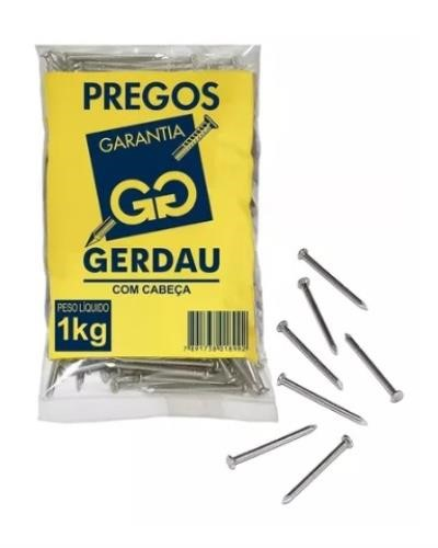 Prego com Cabeça Detack 15x18 1kg