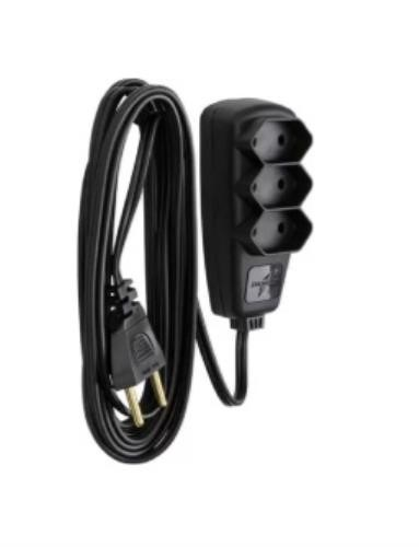 Extensão Elétrica Tripla 10 Metros 2x0,75mm