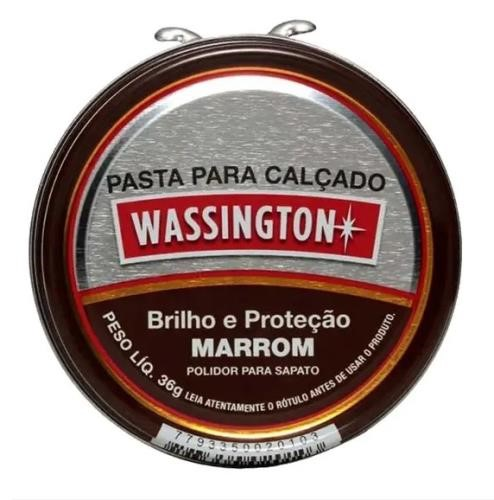 Pasta para Sapato Marrom 36g
