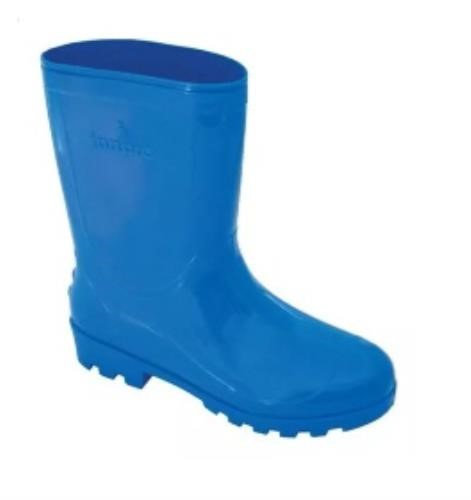 Bota Infantil de PVC Kids Azul N 22/23