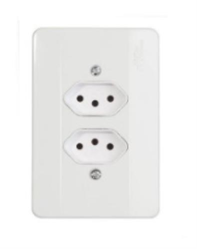 Linha Millenium Tomada Dupla 10A 39049