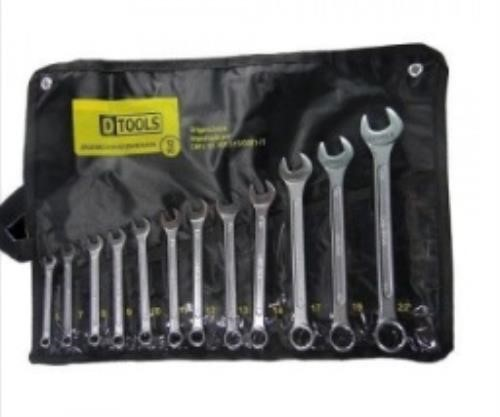 Jogo de Chave Combinada 6 a 22mm (12 peças) DTools