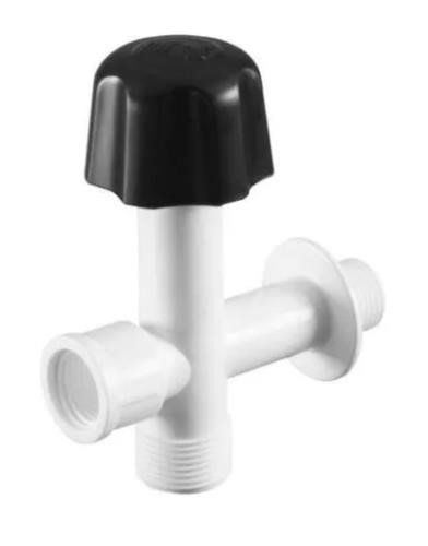 Registro para Máquina de Lavar 3/4 Herc Branco