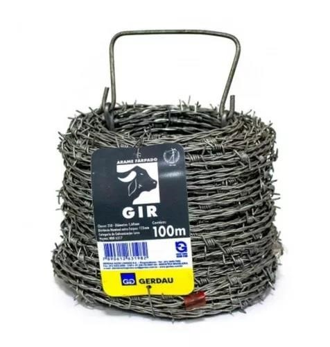 Arame Farpado Gerdau Gir 100m