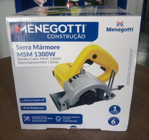 Serra Mármore 1300W 220V Menegotti
